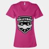 Women’s Relaxed Jersey V-Neck Tee Thumbnail