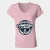 Women’s Jersey V-Neck Tee Thumbnail