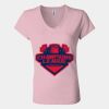 Women’s Jersey V-Neck Tee Thumbnail