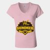 Women’s Jersey V-Neck Tee Thumbnail