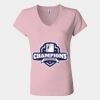 Women’s Jersey V-Neck Tee Thumbnail