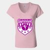 Women’s Jersey V-Neck Tee Thumbnail