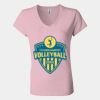 Women’s Jersey V-Neck Tee Thumbnail