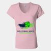 Women’s Jersey V-Neck Tee Thumbnail