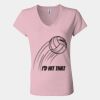 Women’s Jersey V-Neck Tee Thumbnail