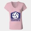 Women’s Jersey V-Neck Tee Thumbnail