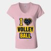 Women’s Jersey V-Neck Tee Thumbnail