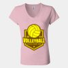 Women’s Jersey V-Neck Tee Thumbnail