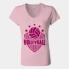 Women’s Jersey V-Neck Tee Thumbnail