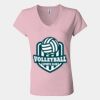 Women’s Jersey V-Neck Tee Thumbnail