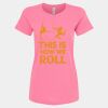 Women's Gold Soft Touch T-Shirt Thumbnail