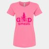 Women's Gold Soft Touch T-Shirt Thumbnail